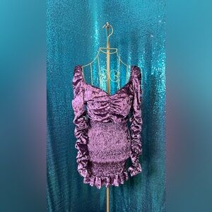 Fashion Nova Purple Dress